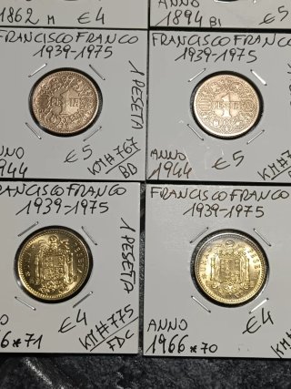 9 Monete. Vedi descrizione dettagliata.