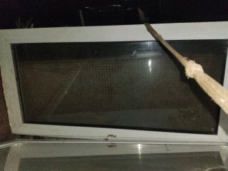 Ventana PVC Blanca Abatible + 2 Fijas