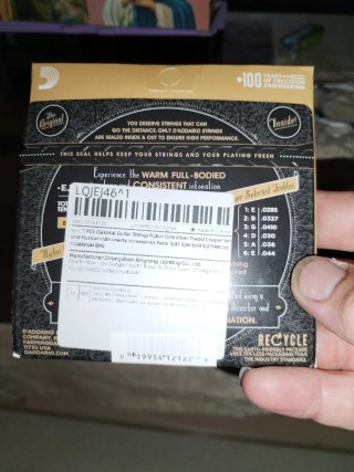 Cuerdas D'Addario Pro-Arte EJ46 Hard Tension
