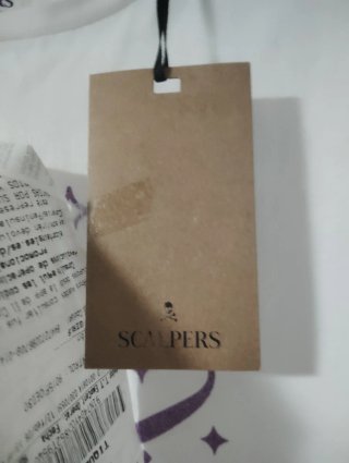 Camiseta niña Scalpers 14 años nueva