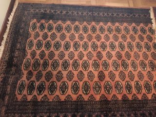 Alfombra estilo Bokhara/persa de lana