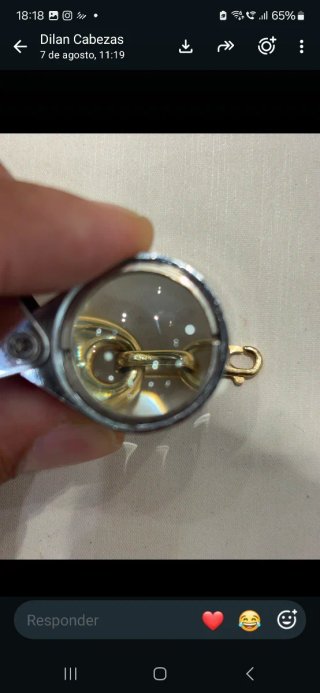 Cadena de oro eslabones