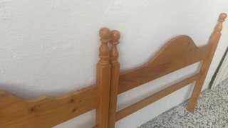 Cabeceros de cama de madera (2 unidades)