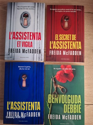 Libros Saga La asistenta CATALAN