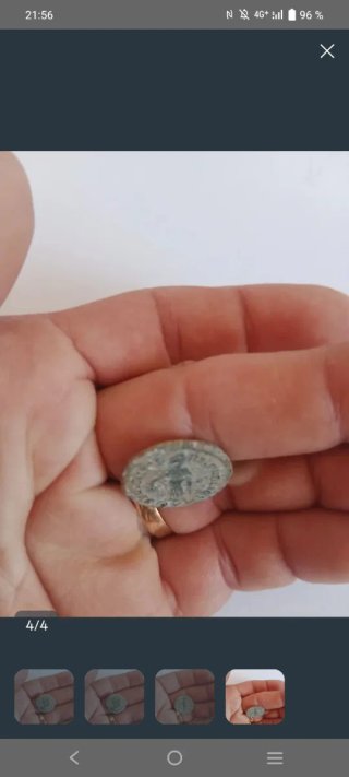 Moneda Romana Antigua Elena augusta