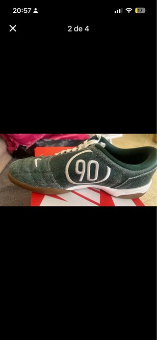 Botas de fútbol sala Nike verdes
