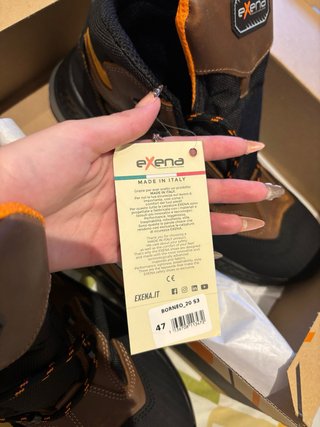 Botas de seguridad Exena Borneo Talla 47