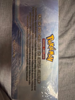 Caja de cartas Pokémon EX Crystal Guardians