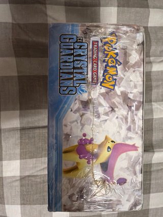 Caja de cartas Pokémon EX Crystal Guardians
