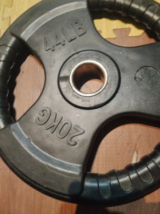Disco de pesa 20 kg - 44 lb (50 mm)