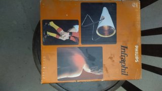 Lámpara Infrarroja Philips Años 70. Infraphil