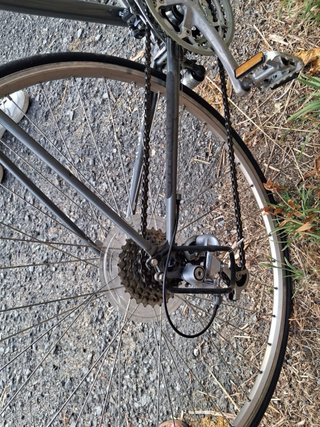 Bicicleta de carretera clásica