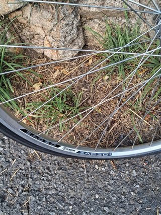 Bicicleta de carretera clásica