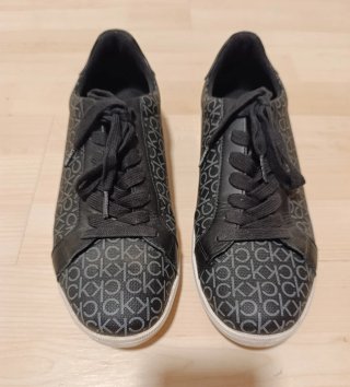 Zapatillas Calvin Klein Negras Logo