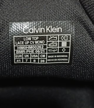 Zapatillas Calvin Klein Negras Logo