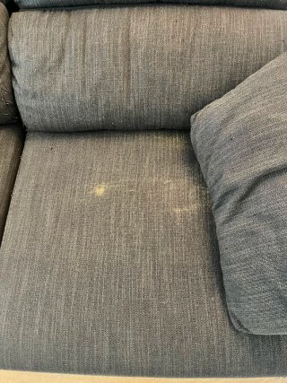 Sofá Cama Gris Oscuro Extensible