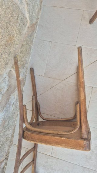 6 Sillas de Madera Estilo Clásico