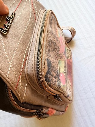 Mochila Sweet Candy Beige y Rosa
