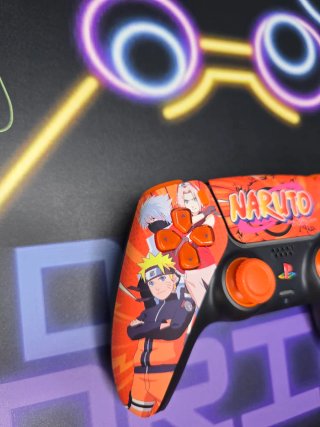 Mando PS5 Personalizado Naruto