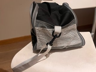 Transportín para mascotas con ventana