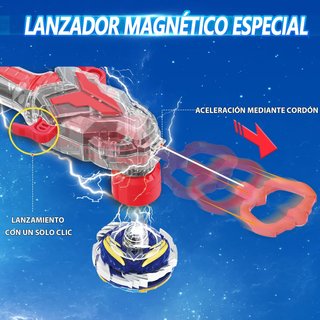 Infinity Nado Peonzas y Lanzadores