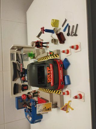 Playmobil Taller Mecánico Coche Accesorios