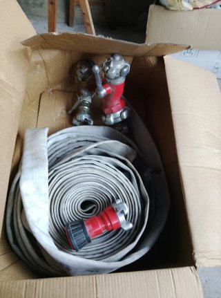 Manguera Bombero con Conexiones