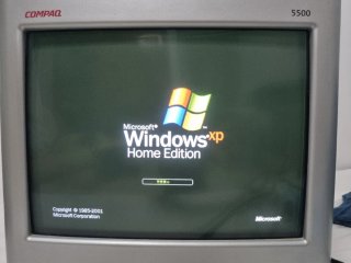 Ordenador retro Compaq EVO D510 + Monitor + teclad
