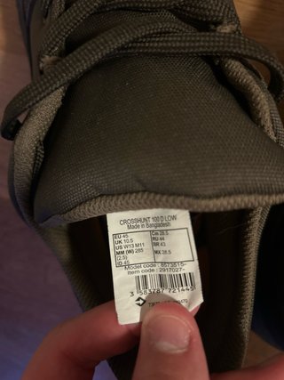 Zapatillas montaña Quechua Talla 45
