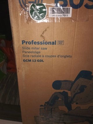 Sierra Ingletadora Bosch 2000W Telescó GCM 12 GDL