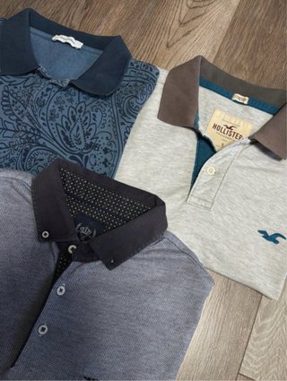 Polos Pedro del Hierro, Hollister, Etien