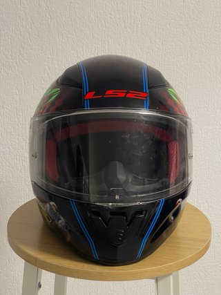 Casco Moto LS2 Diseño Payaso Terror