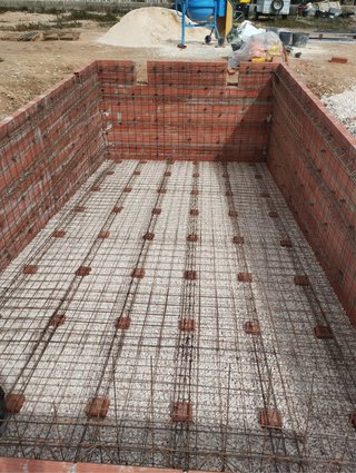 Piscina de obra