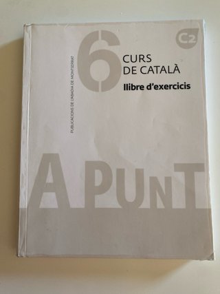 A punt. Curs de català. Llibre de l'alumne, 6