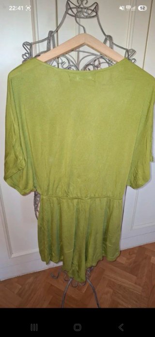 Mono corto playa verano verde Women'secret Talla M