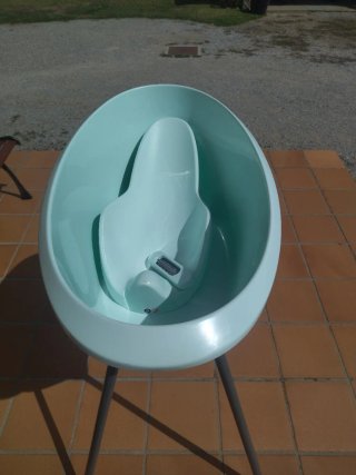 Bañera para bebé con soporte