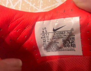 Botas de fútbol Nike Mercurial Amarillas Talla 42