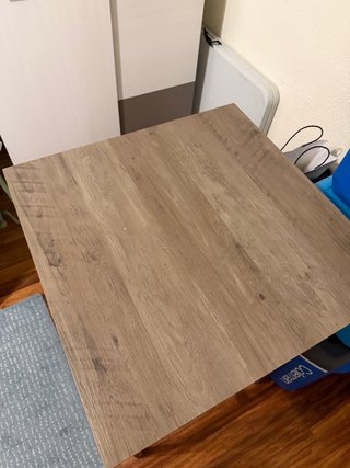 Mesa Alta Madera y Metal