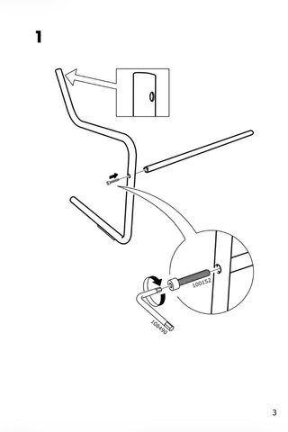 Silla Locksta Ikea Verde
