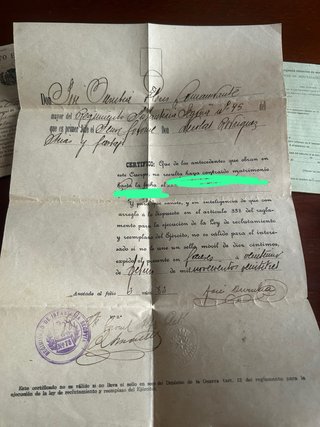 Cartilla Militar Alfonsina Antigua Ejército Españo