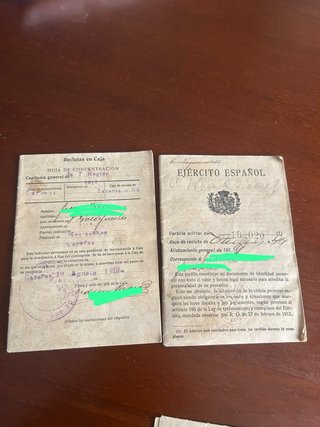 Cartilla Militar Alfonsina Antigua Ejército Españo
