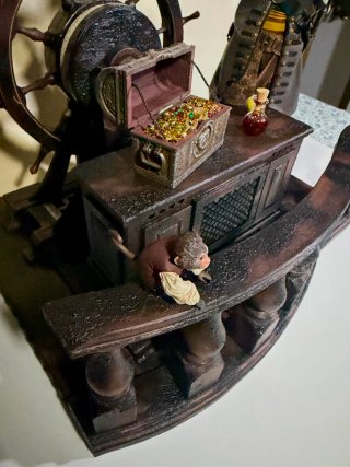 Diorama Perla Negra Jack Sparrow Hot Toys