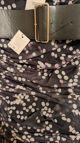 Vestido Zara lunares M