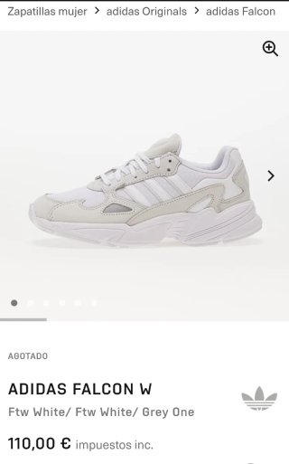 Zapatillas Adidas Falcon W Talla 40 2/3