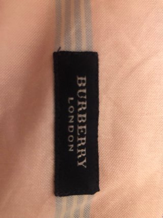 Camisa Burberry Rayas Rosas y Azules
