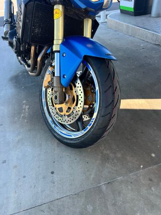 Kawasaki Z1000 Azul Naked