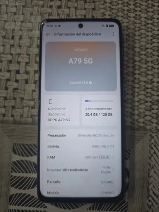 Oppo A79 5G 128GB Verde