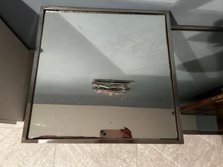 Juego 2 mesas auxiliares Zara Home cristal y metal