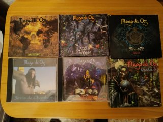Lote 6 CDs Mago de Oz: Gaia, Atlantia, La Leyenda.