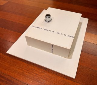 Lavabo Corian Blanco 70x52 cm